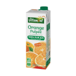 Vitamont Puur sinaasappel sap pulp pak bio