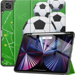 Solidenz TriFold Hoes iPad Air 5 / Air 4 / iPad Pro 11 inch - Voetbal