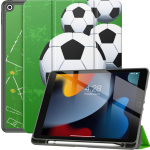 Solidenz TriFold Hoes iPad 9 / iPad 8 / iPad 7 - 10.2 inch - Voetbal