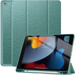 Solidenz TriFold Hoes iPad 9 / iPad 8 / iPad 7 - 10.2 inch - Licht - Groen