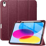 Solidenz TriFold Hoes iPad 10 - 2022 10.9 inch - Wijn - Rood
