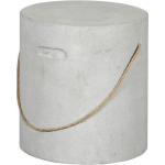 Lisomme Storm betonlook krukje - Ø37 x 40 cm - Grijs