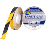 HPX Anti-slip tape | Zwart/Geel | 25mm x 18m - SY2518