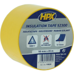 HPX PVC isolatietape | Geel | 50mm x 20m - IY5020
