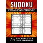 Sudoku Extra Groot Lettertype - 75 Sudoku Puzzels voor Beginners