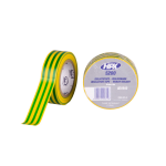 HPX PVC isolatietape | Geel/Groen | 19mm x 10m - IE1910