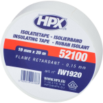 HPX PVC isolatietape VDE | Wit | 19mm x 20m - IW1920