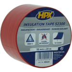 HPX PVC isolatietape | Rood | 50mm x 20m - IR5020