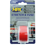 HPX Stretch & Fuse zelfvulkaniserende tape | Rood | 25mm x 3m - SO2503