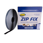 HPX Zip fix klittenband (haak) | Zwart | 20mm x 25m - Z2025H