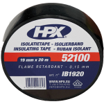HPX PVC isolatietape VDE | Zwart | 19mm x 20m - IB1920