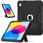 Fonu Shockproof Standcase hoes iPad 10 - 10.9 inch - Zwart
