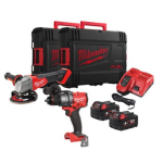 Milwaukee M18 FPP2E3-502X M18 FUEL™ powerpack 2-kit (M18FPD3, FSAG125X, 2 x 5,0Ah)