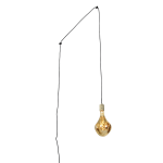 QAZQA Moderne hanglamp goud met stekker incl. LED lamp dimbaar - Cavalux