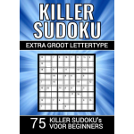 Killer Sudoku - Extra Groot Lettertype - 75 Puzzels voor Beginners