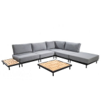 Loungeset Natsu (Hoekset 2 Salontafels)