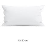 Zo Home Satinado Kussensloop Katoen Satijn - White 40x80cm