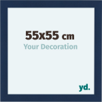 Your Decoration Como Mdf Fotolijst 55x55cm Donker Geveegd - Blauw