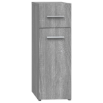 Vidaxl Apothekerskast 20x45,5x60 Cm Bewerkt Hout Sonoma Eiken - Gris