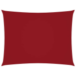 Vidaxl Zonnescherm Rechthoekig 3,5x4,5 M Oxford Stof - Rood