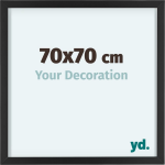 Your Decoration Virginia Aluminium Fotolijst 70x90cm - Zwart