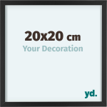 Your Decoration Virginia Aluminium Fotolijst 20x20cm - Zwart