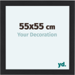 Your Decoration Como Mdf Fotolijst 55x55cm Houtnerf - Zwart