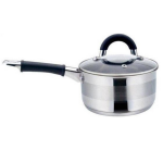 KINGHOFF Top Choice - Steelpan Met Deksel - Rvs - 14 Cm - 1 Liter