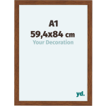 Your Decoration Como Mdf Fotolijst 59,4x84cm A1 Eiken Rustiek - Bruin