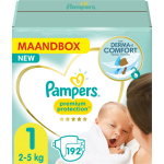 Pampers - Premium Protection - Maat 1 - Maandbox - 192 Luiers