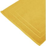 Badkamerkleed/badmat Voor Op De Vloer Oker 50 X 70 Cm - Badmatjes - Amarillo