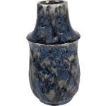 Clayre & Eef Vaas Ø 13x25 Cm - Blauw