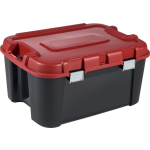 Keter Totem Opbergbox - 60 L/rood - Zwart