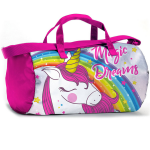 Unicorn Sporttas Magic Dreams - 43 X 24 X 24 Cm - Polyester - Roze
