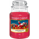 Yankee Candle - Christmas Eve Geurkaars - Large Jar - Tot 150 Branduren - Rood