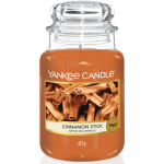 Yankee Candle - Cinnamon Stick Geurkaars - Large Jar - Tot 150 Branduren - Oranje