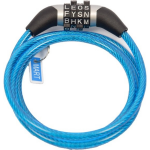 Dunlop Fietsslot/ Spiraalslot Met Wachtwoord 1200 X 6 Mm - Blauw