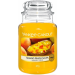 Yankee Candle - Mango Peach Salsa Geurkaars - Large Jar - Tot 150 Branduren - Oranje