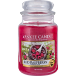 Yankee Candle - Red Raspberry Geurkaars - Large Jar - Tot 150 Branduren - Rood