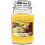 Yankee Candle - Tropical Starfruit Geurkaars - Large Jar - Tot 150 Branduren - Geel