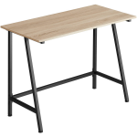 Tectake - Bureau Newton Industrieel Licht - 100 X 50 X 77 Cm - 404422 - Bruin