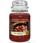 Yankee Candle - Crisp Campfire Apples Geurkaars - Large Jar - Tot 150 Branduren - Rood