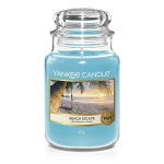 Yankee Candle - Beach Escape Geurkaars - Large Jar - Tot 150 Branduren - Blauw