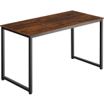 Tectake - Bureau Tafel Flint 140 Cm - Industrieel - Donker - 404467 - Bruin