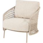 4 Seasons Outdoor 4 Seasons Puccini Loungestoel - Rope - Beige