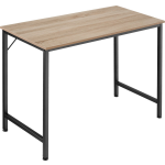 Tectake - Bureau Jenkins 100 Cm - Industrieel - Licht - 404460 - Bruin