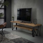 Livin24 Industriële Tv-meubel Nova Hardhout 160x40.