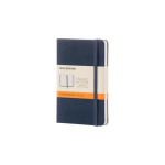 Moleskine Notitieboek Pocket (9x14 cm) Gelinieerd Harde Kaft Sapphire - Azul