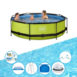 EXIT Toys Exit Zwembad Lime - ø300x76 Cm - Frame Pool - Zwembadset - Groen