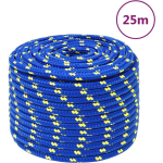 Vidaxl Boottouw 14 Mm 25 M Polypropeen Blauw